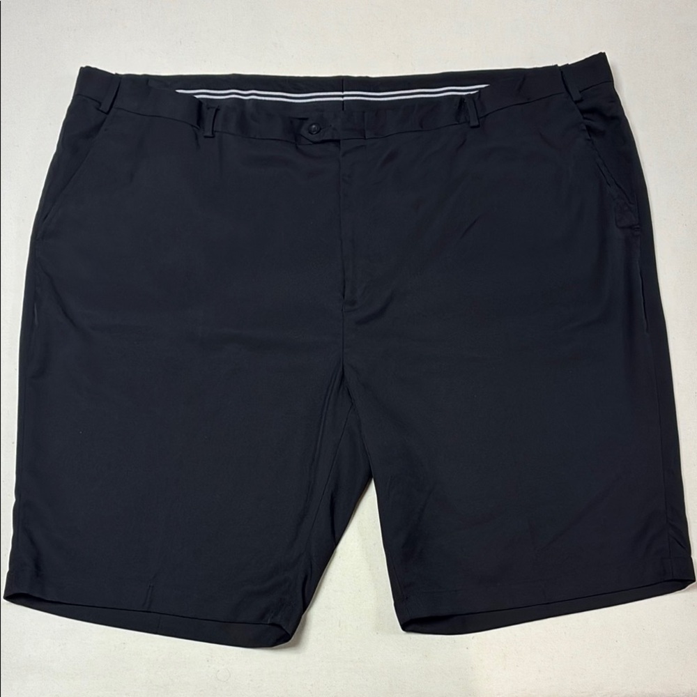 Jos A Bank Size 52 Traveler Collection Black Shorts Easy Care Comfort Waist